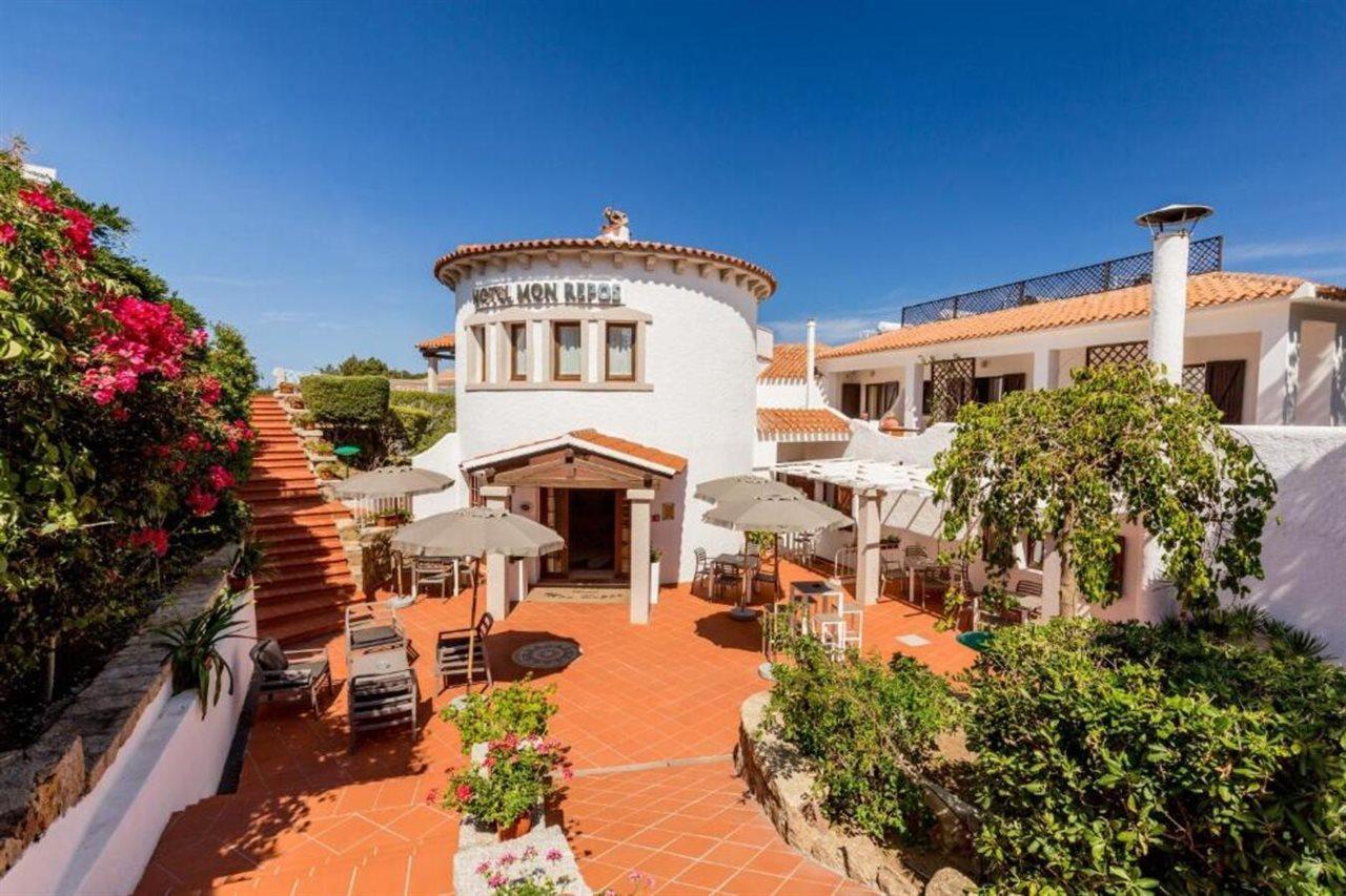Hotel Mon Repos Baja Sardinia Bagian luar foto