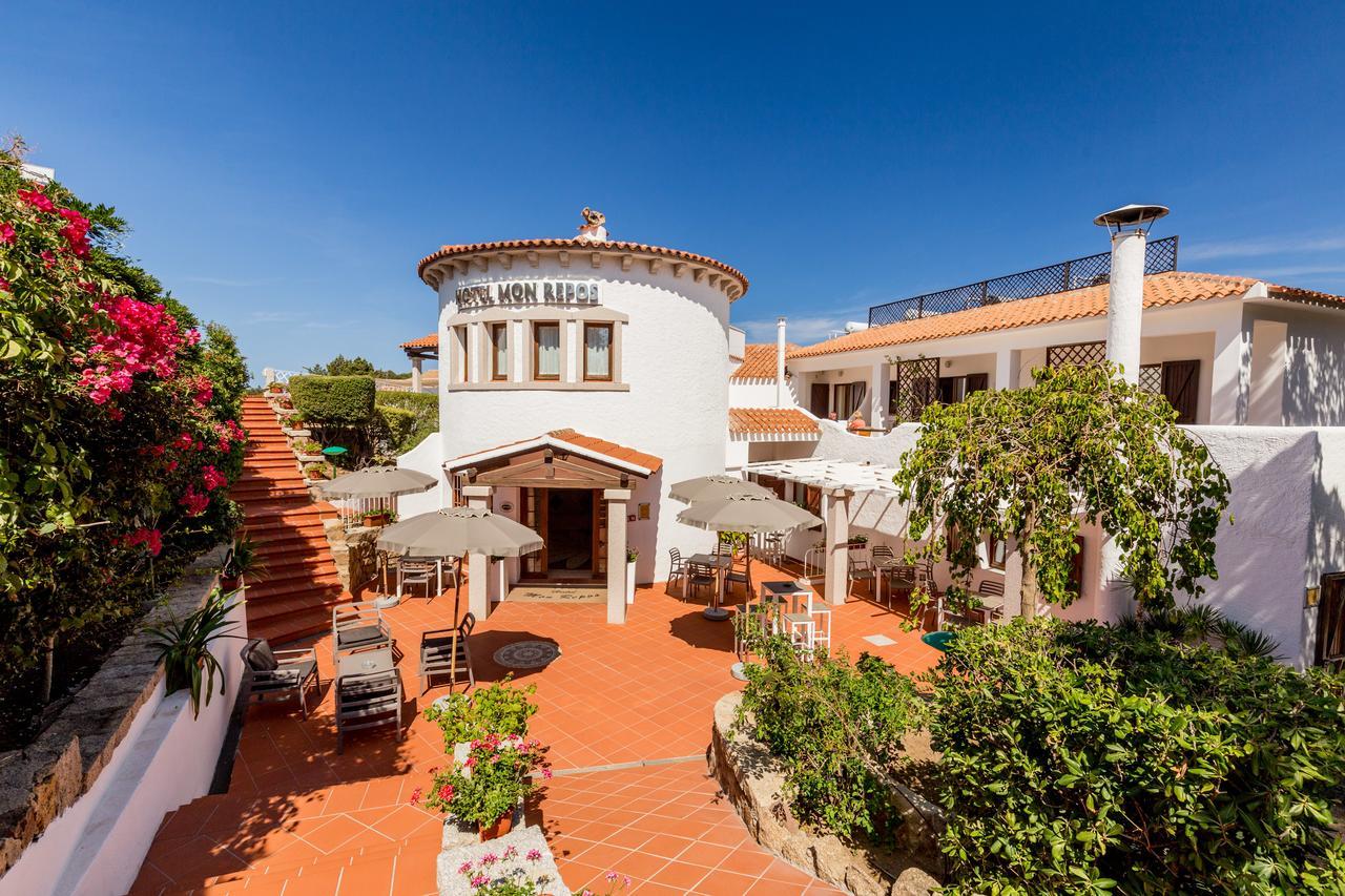 Hotel Mon Repos Baja Sardinia Bagian luar foto
